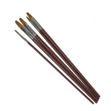 High End 5PCS /Set Nylon Hair and Wooden Handle Watercolor Paint Brushes For Artist